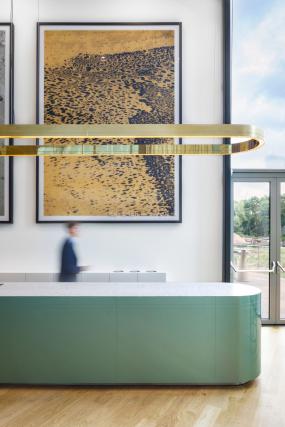 写字楼木地板室内装修效果图大全