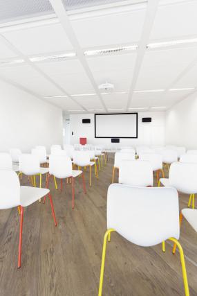 2018写字楼木地板装修效果图