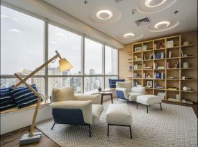 高档公司地板装修效果图