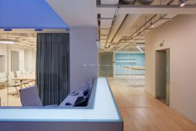 写字楼强化木地板设计与装修效果图大全