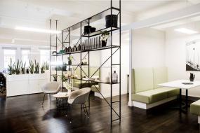 写字楼强化木地板装修设计图片大全