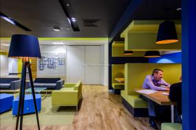 办公室休息区装修实景图图片