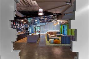 办公室茶水休闲区装修图片大全