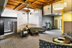 办公室茶水休闲区装潢效果图片