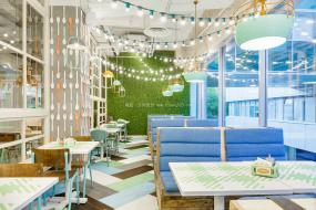 韩式甜品店设计装潢图片