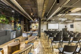 高档办公室复合实木地板装修图片大全