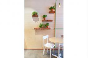 韩式甜品店装潢效果图