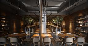 西餐店装修实景图片