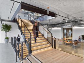 最新办公室仿实木地板效果图