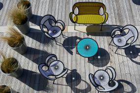 办公室榆木地板装修设计效果图片库