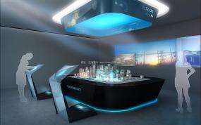 多媒体互动展厅效果图片