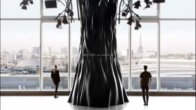 创意展厅设计效果图