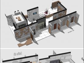 展厅模型设计图片