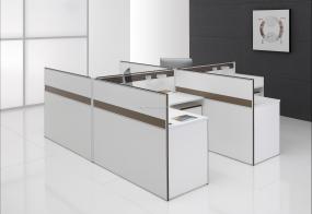 隔断办公桌设计图片欣赏