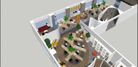 办公室平面图大全