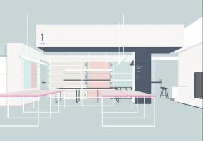 最新办公室设计平面图