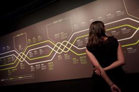 高端公司文化背景墙图片