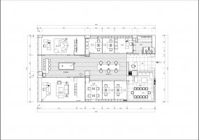 最新办公楼平面图