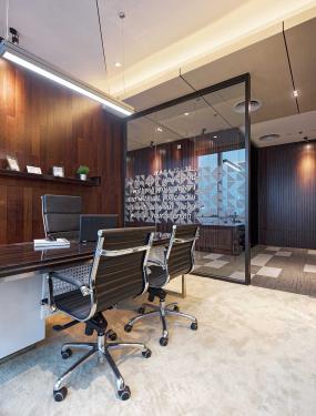 办公隔断装饰设计效果图