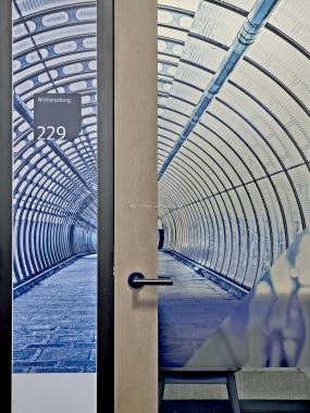 办公隔断装饰效果图