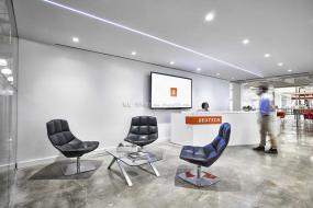 企业文化背景墙设计装修效果图