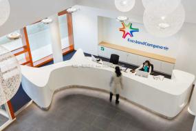 最新企业文化背景墙设计装饰效果图片