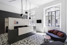 企业前台装修设计效果图