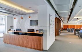 企业前台设计装饰图