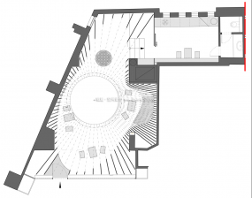 高端展厅平面图图片
