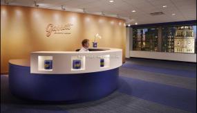 2018前台logo墙装修效果图