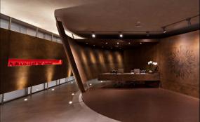 公司文化墙创意设计装修效果图片