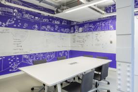 会议室文化墙装修高清效果图