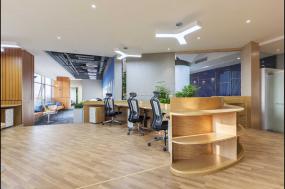 办公室绿植装饰装修效果图