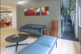 办公室绿植装修设计效果图片