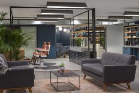 2018年办公室绿植装修效果图