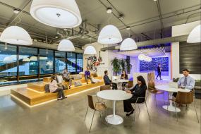 办公室风水植物装修高清图片