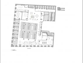 高端办公平面图装修图片