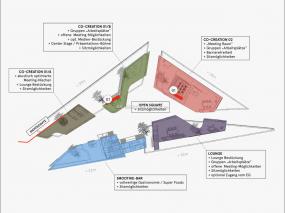 办公平面图设计装饰图
