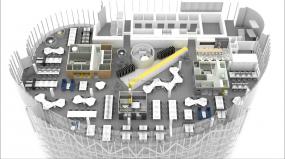 公司平面图设计效果图