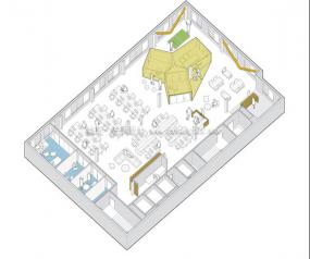 办公室装修平面设计装饰图片