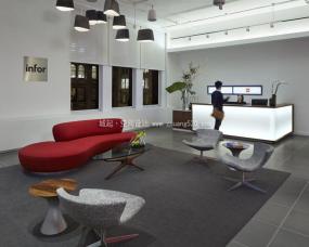 写字楼地毯装修实物图片