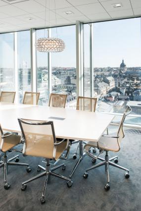 会议室办公桌椅装饰设计效果图片