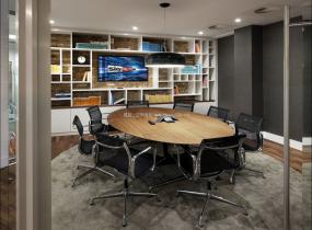 最新会议室办公桌椅设计装饰效果图