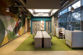 小型loft办公室装修装潢效果图