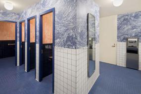 卫生间地砖装修实物图片