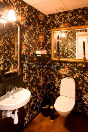 高档卫生间隔断装修效果图