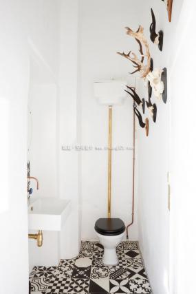 卫生间隔断装修实景图图片