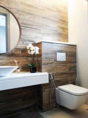 卫生间隔断装修实景图片