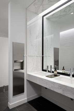 公共卫生间隔断装修装潢效果图