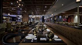 高端自助餐厅装修效果图